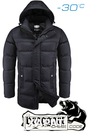 Фото NEW! Куртка зимняя мужская Braggart Dress Code 2984 (черная)