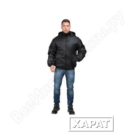 Фото Утепленная куртка ГК Спецобъединение ВОДИТЕЛЬ черная