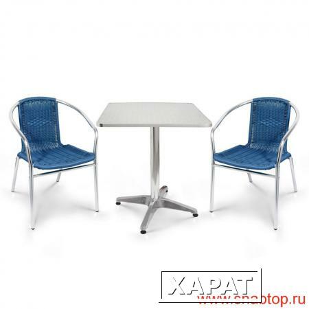 Фото Комплект мебели LFT-3199E/T3125-60x60 Blue (2+1)