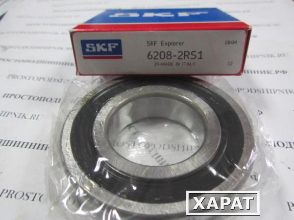 Фото 6208-2RS1 SKF (40*80*18) подшипник