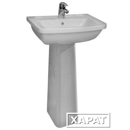 Фото Раковина Vitra Form 300 9602В003-7650 с пьедесталом 55x47.5x19.5