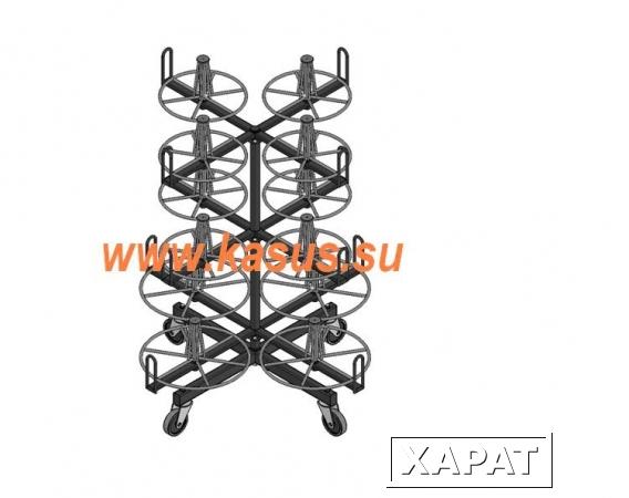 Фото Стеллаж для размотки бухт кабеля СКБ 12-0,5-30