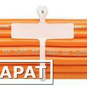 Фото PANDUIT BM1M-C Стяжки Barb Ty DOME-TOP™ с площадкой под маркировку