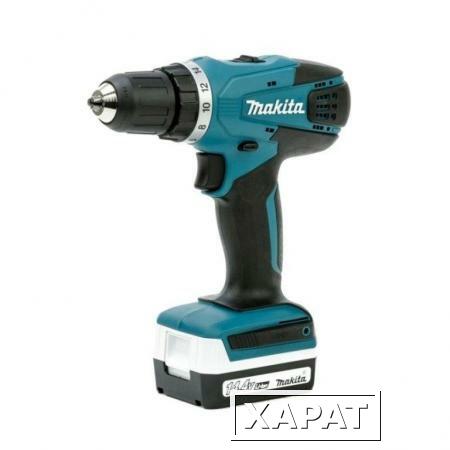 Фото Аккумуляторная дрель-шуруповерт Makita DF347DWE