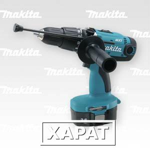 Фото Аккумуляторная ударная дрель-шуруповерт Makita 8444DWFE 18 В 3,0 Ач