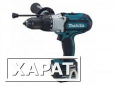 Фото Аккумуляторная ударная дрель - шуруповерт Makita BHP 441 RFE