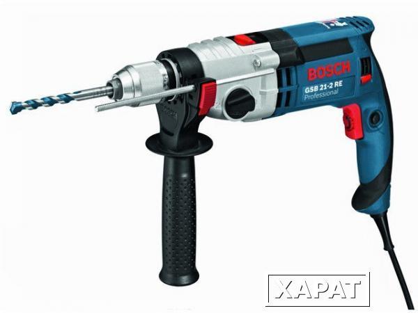 Фото Дрель ударная BOSCH GSB 21-2 RE в чем. (1100 Вт