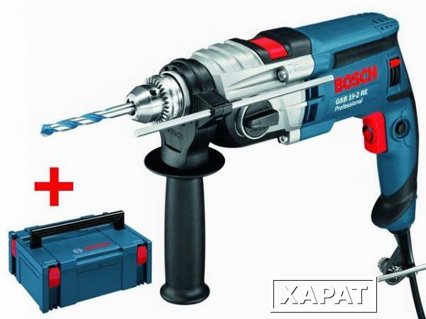 Фото Дрель ударная BOSCH GSB 19-2 RE в чем. (850 Вт