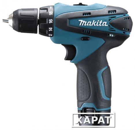 Фото Дрель шуруповерт аккумуляторная Makita DF330DWE