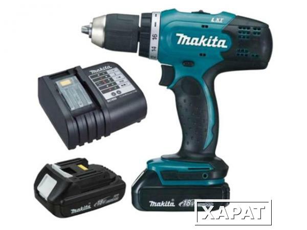 Фото Аккум. дрель-шуруповерт MAKITA DDF 453 SYX4 в кор. (18.0 В