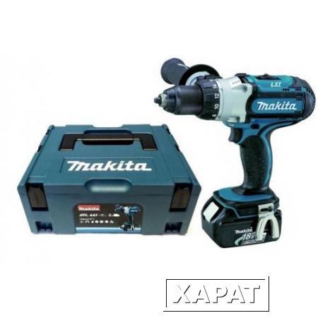 Фото Дрель шуруповерт аккумуляторная Makita DDF451RFE