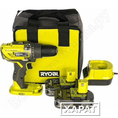 Фото Компактная дрель-шуруповерт Ryobi ONE+ R18DD3-225S 5133003349