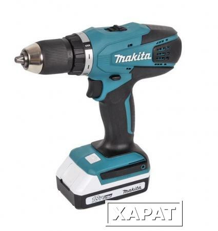 Фото Дрель-шуруповерт аккумуляторная Makita DF 457 DWEX8