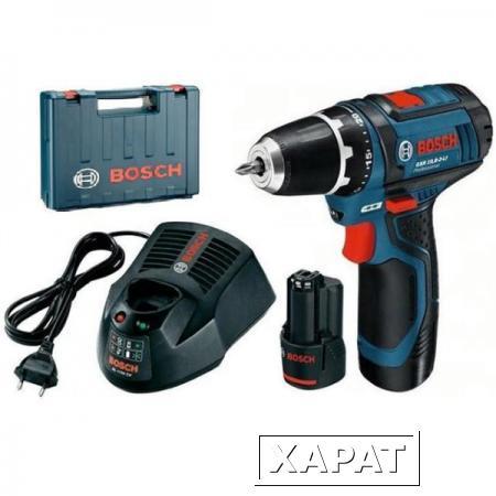 Фото Аккум. дрель-шуруповерт BOSCH GSR 10,8-2-LI в чем. (10.8 В