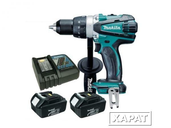 Фото Аккум. дрель-шуруповерт MAKITA DDF 458 RFE в чем. (18.0 В