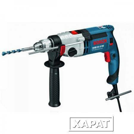 Фото Дрель ударная BOSCH GSB 21-2 RE в чем. (1100 Вт