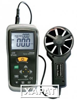 Фото DT-619 Измеритель скорости воздуха и температуры