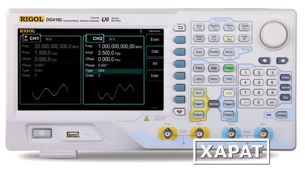 Фото Универсальный DDS-генератор сигналов RIGOL DG4162