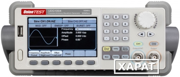 Фото UnionTest UDG105/3 Генератор сигналов