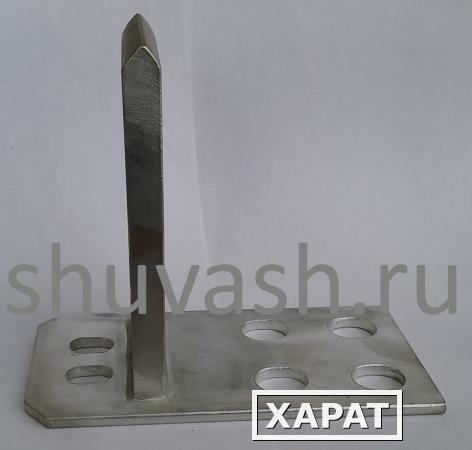 Фото Нож контактный неподвижный верхний для КРУ-2-10 на 630А