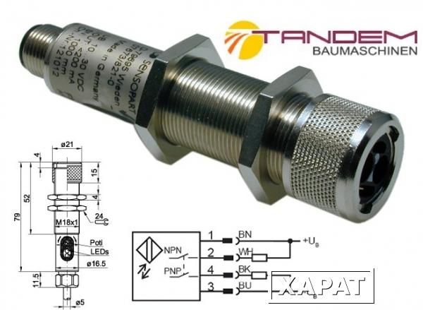 Фото Оптоволоконный усилитель FMS 18-34 U-60 SensoPart 510-51588