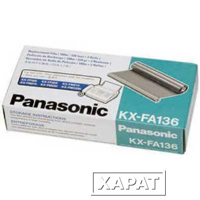 Фото Пленка (аналог Panasonic KX-FA136 Fulmark) 2*100м rolls для KX-FM131/FP105/P200/FMC230/FM210/FM220/F969/F1