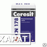 Фото Смесь для выравнивания пола Ceresit CN 178, 5-80 мм, 25 кг