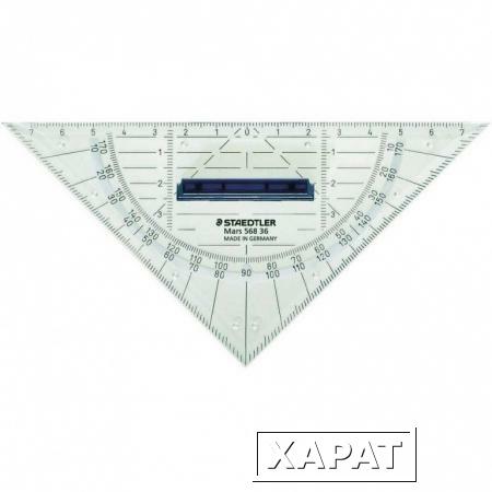 Фото Геометрический треугольник Mars® 568 со съемной ручкой, 16 см
