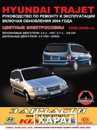 Фото Hyundai Trajet 1996-2006 г. (+обновления 2004 г.) Руководство по ремонту и эксплуатации