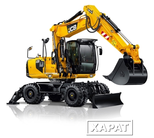 Фото Аренда! Экскаватор полноповоротный колесный 0,8 м*3 JCB 160