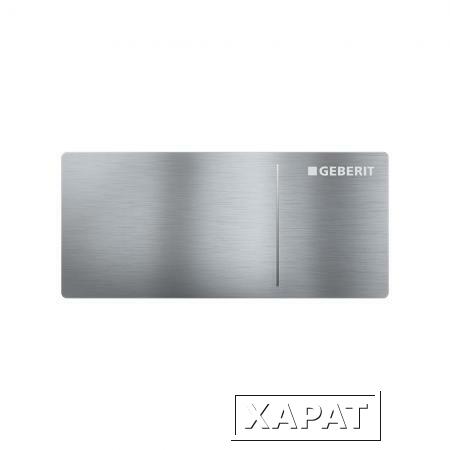 Фото GEBERIT Omega 70 115.084.FW.1 Накладная панель для унитаза (Нержавеющая сталь)