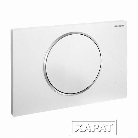 Фото GEBERIT Sigma 10 115.758.KL.1 Накладная панель для унитаза (Белый)