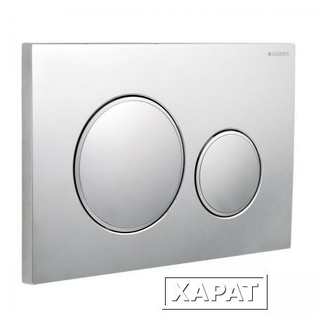 Фото GEBERIT Sigma 20 115.882.KH.1 Накладная панель для унитаза (Хром)