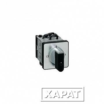 Фото Переключатель электроизмерительных приборов - для вольтметра - PR 12 - 4 контакта - с нейтралью | код. L014652 | Legrand