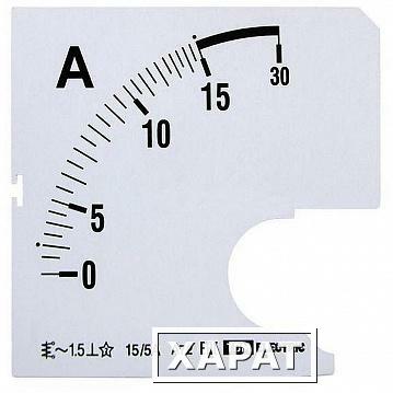 Фото Шкала Ш72 15/5А-1,5 (для А72 Х/5А) | код. SQ1102-0184 | TDM