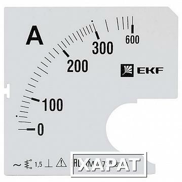 Фото Шкала сменная для A721 300/5А-1,5 | код. s-a721-300 | EKF