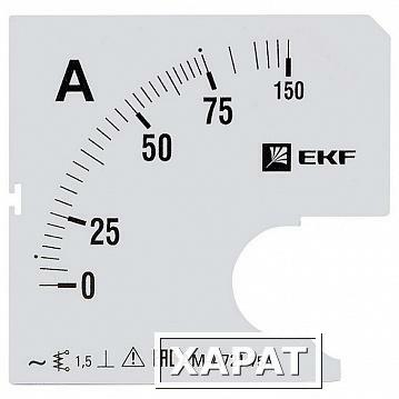 Фото Шкала сменная для A721 75/5А-1,5 | код. s-a721-75 | EKF