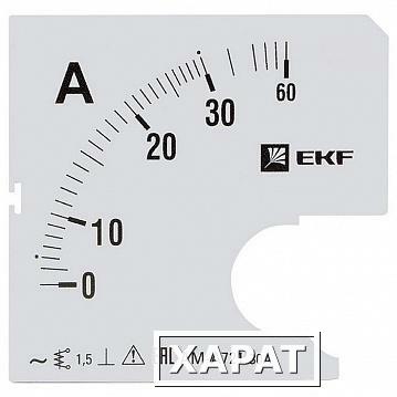 Фото Шкала сменная для A721 30/5А-1,5 | код. s-a721-30 | EKF