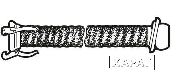 Фото Всасывающий армированный рукав с соединительными элементами d=250мм/6м/вс 10013588 (длина 6 метров)