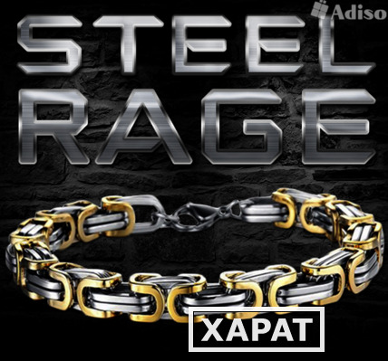 Фото Стальной браслет Steel Rage