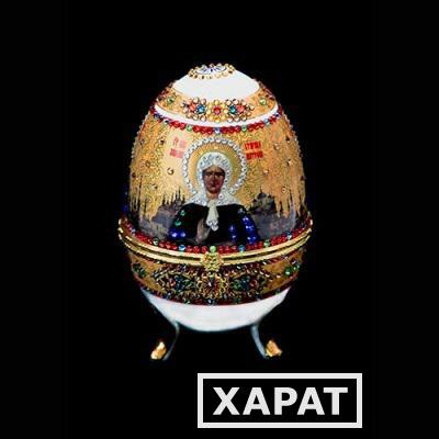 Фото Православное яйцо с кристаллами Swarovski (1637)