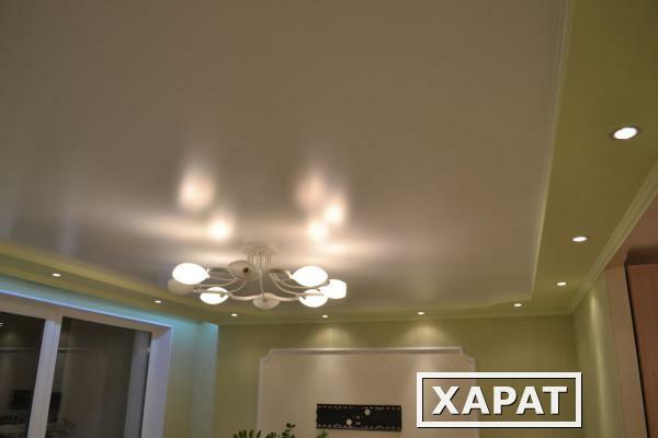 Фото LuxeDesign Сатиновые натяжные потолки