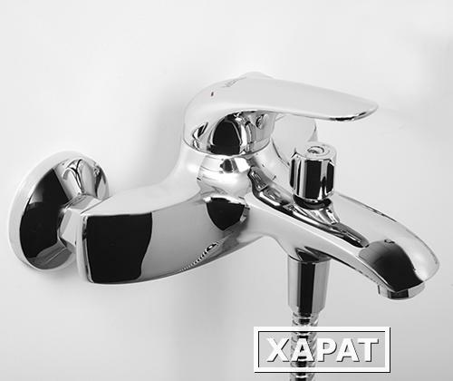 Фото Смеситель Rossel 2801 для ванны с коротким изливом