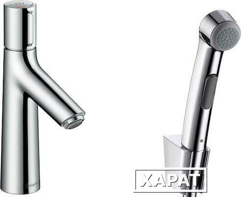 Фото Смеситель Hansgrohe Talis Select S 72291000 для раковины с гигиеническим душем