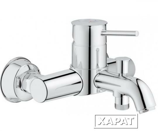 Фото Смеситель для ванны GROHE BauClassic с переключателем 32865000