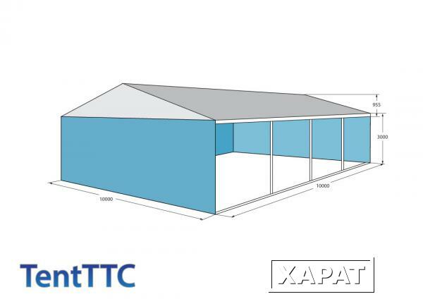 Фото Тентовый навес шатер 100 м2
