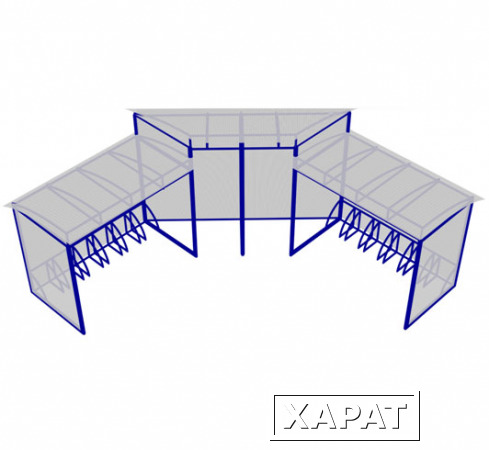Фото Навес для колясок с велопарковкой Штольц 2,5