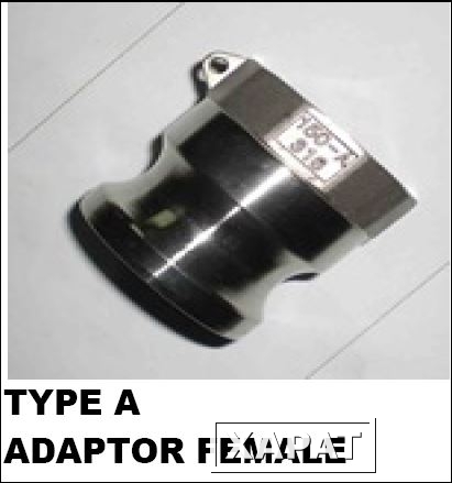 Фото Быстроразъемное соединение TYPE A ADAPTOR FEMALE 3/4