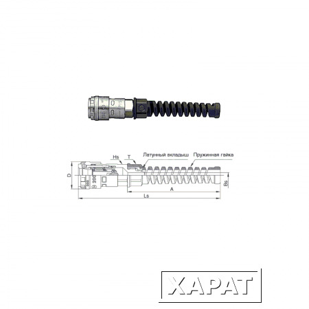 Фото Быстросъемное БРС соединение Nut Cupla SNG гнездо Nut Cupla 200-85SNG SS41 SG