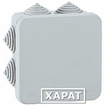 Фото Plexo55 коробка IP55 65х65х40 мм? 7 кабельных вводов | код. L092104 | Legrand